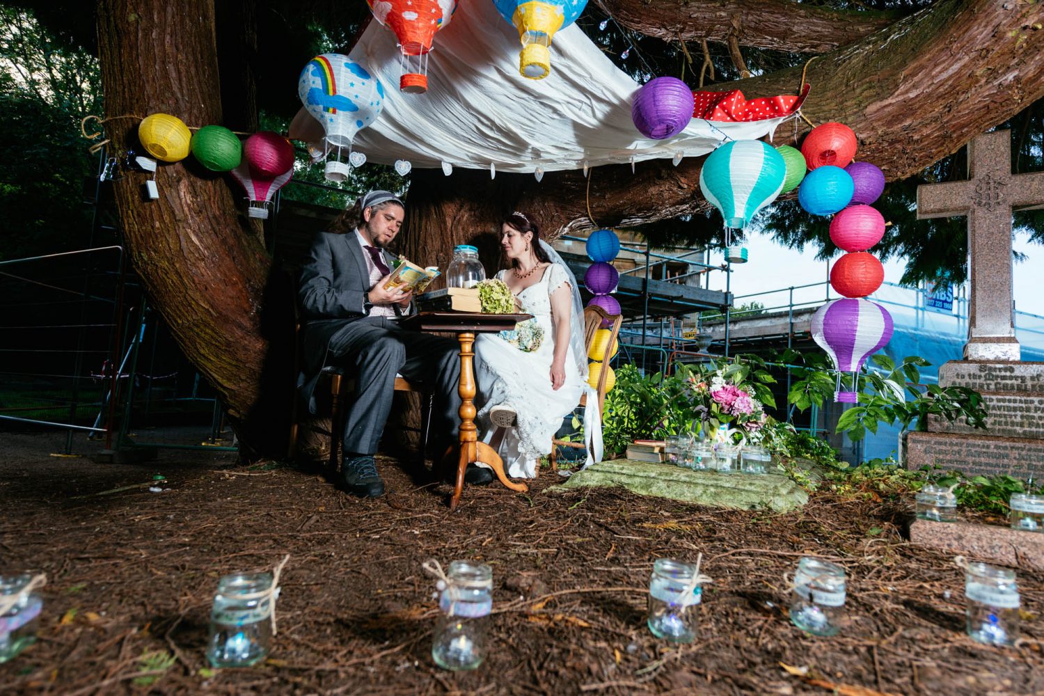Alternative Bristol Wedding South Wales Alternative Wedding Photographer